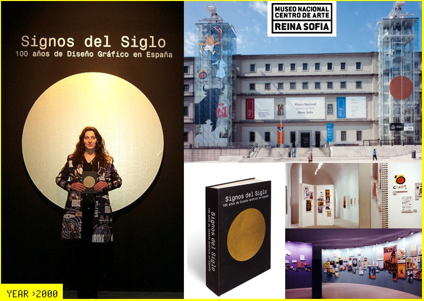  Anna Maria Lopez on the Grand Opening of the Exhibition Signs of the Century, 100 years of Graphic Design in Spain